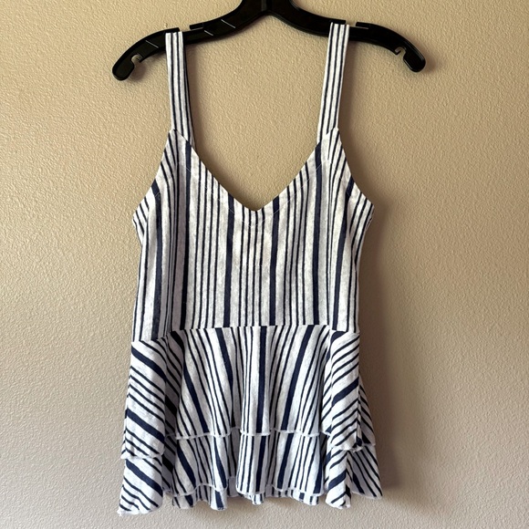 Chaser striped peplum top - Picture 2 of 3